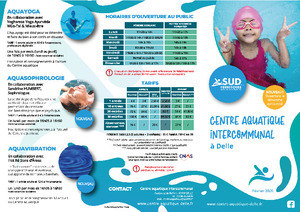 Télécharger la plaquette du Centre aquatique intercommunal