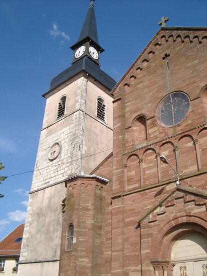 L'�glise de Grandvillars
