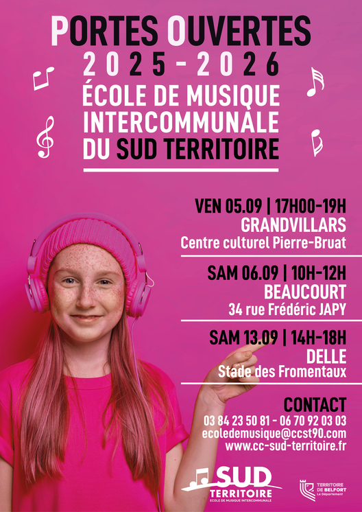 PORTES OUVERTES ECOLE DE MUSIQUE INTERCOMMUNALE
