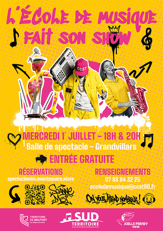 Spectacle de l'École de musique