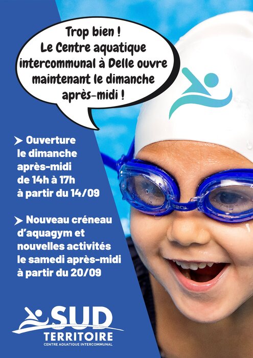 C'EST LA RENTREE AU CENTRE AQUATIQUE !