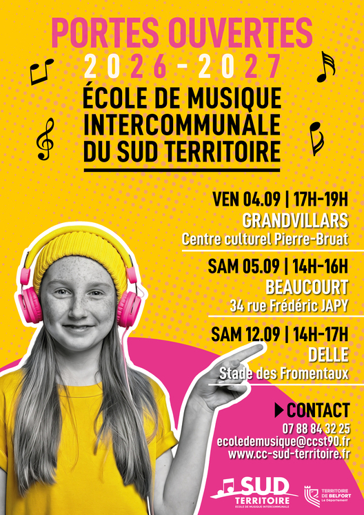 PORTES OUVERTES ECOLE DE MUSIQUE INTERCOMMUNALE