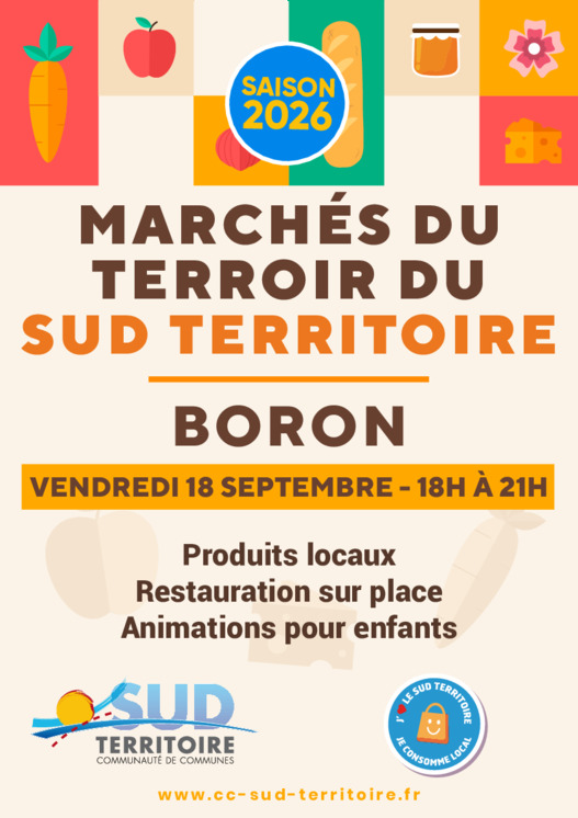 MARCHE DU TERROIR BORON