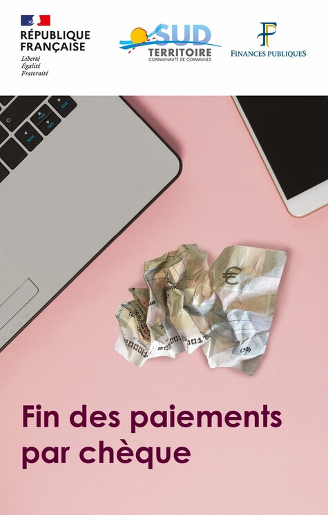 FACTURES EAU, ASSAINISSEMENT, DÉCHETS : FIN DU PAIEMENT PAR CHÈQUE